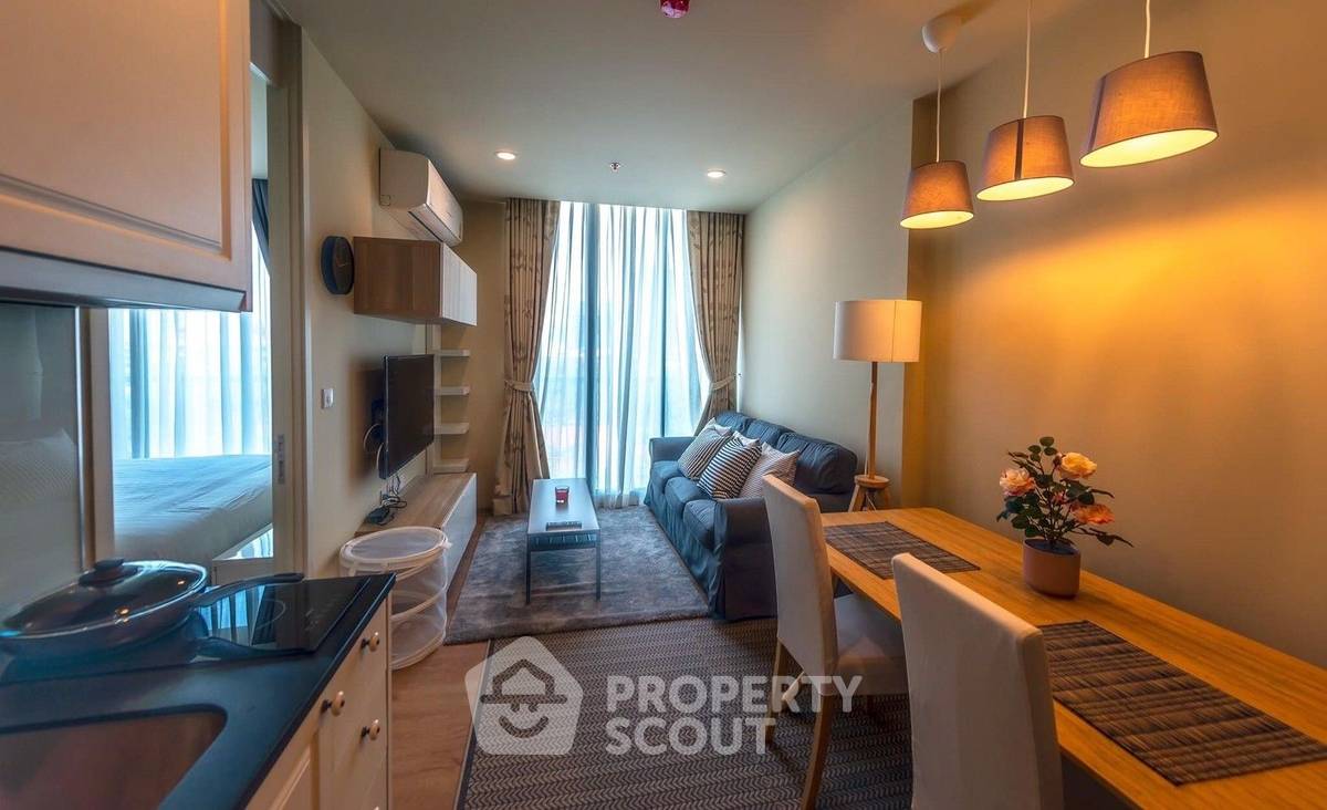 รูป คอนโด 1 ห้องนอน 35 ตร.ม. ให้เช่า โนเบิล รีโคล สุขุมวิท 19 ใกล้ MRT สุขุมวิท 400 ม. (ID 2313002) - รูปที่ 2/6