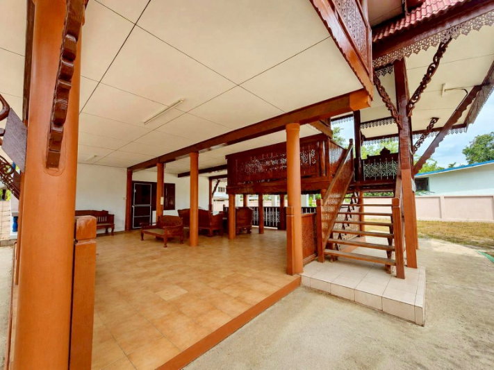 รูป ใกล้เทศบาลตำบลสันปูเลย 900 ม. เชียงใหม่ ดอยสะเก็ด บ้านทรงไทยล้านนา 3 นอน 3 น้ำ ใกล้ รร.บ้านป่าขุย 700 ม. บรรยากาศรีสอร์ตส่วนตัว - รูปที่ 4/8