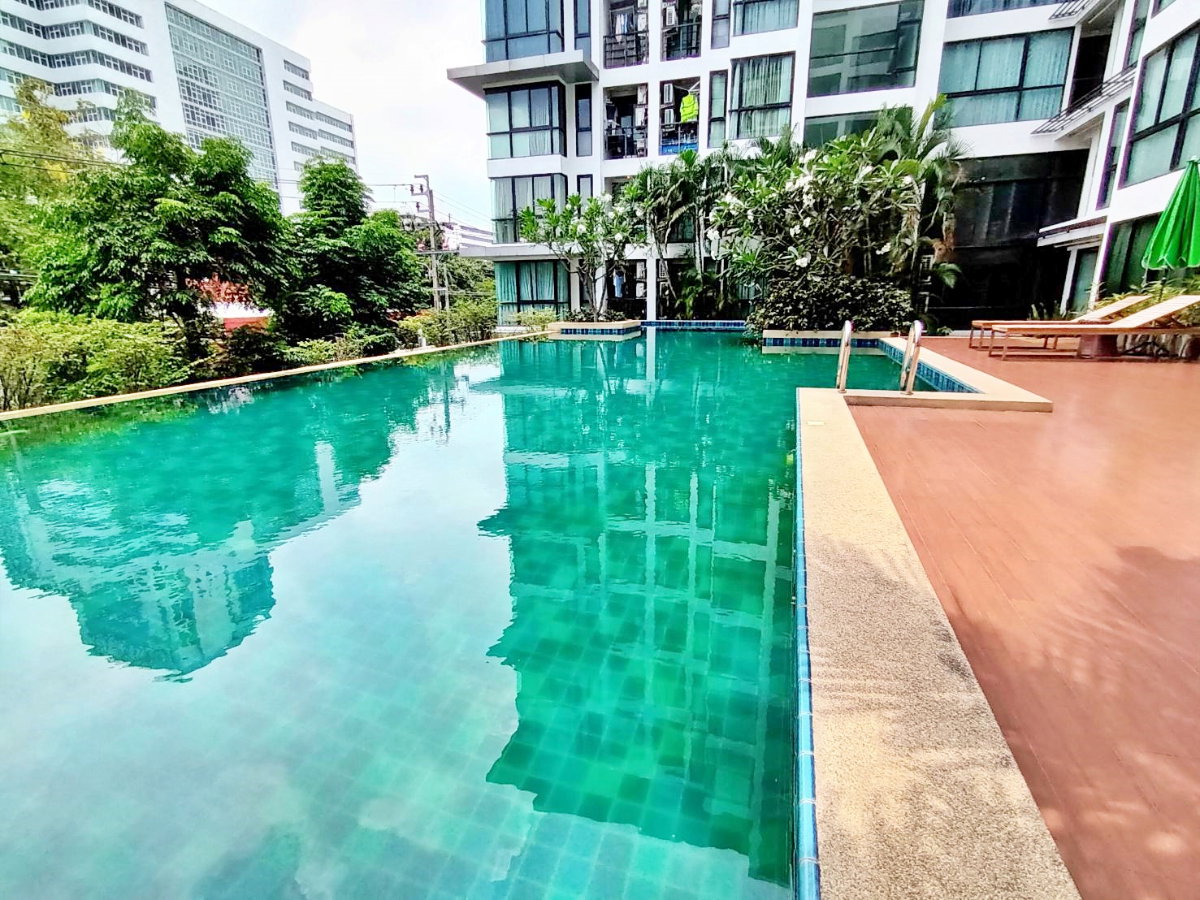 รูป ให้เช่า Chateau in Town สุขุมวิท 62/1 เดินไป BTS บางจากได้ซิวๆ เพียง 11,000/ด. 30 ตรม. 1 นอน เฟอร์ครบ มีเครื่องซักผ้า  - รูปที่ 16/18