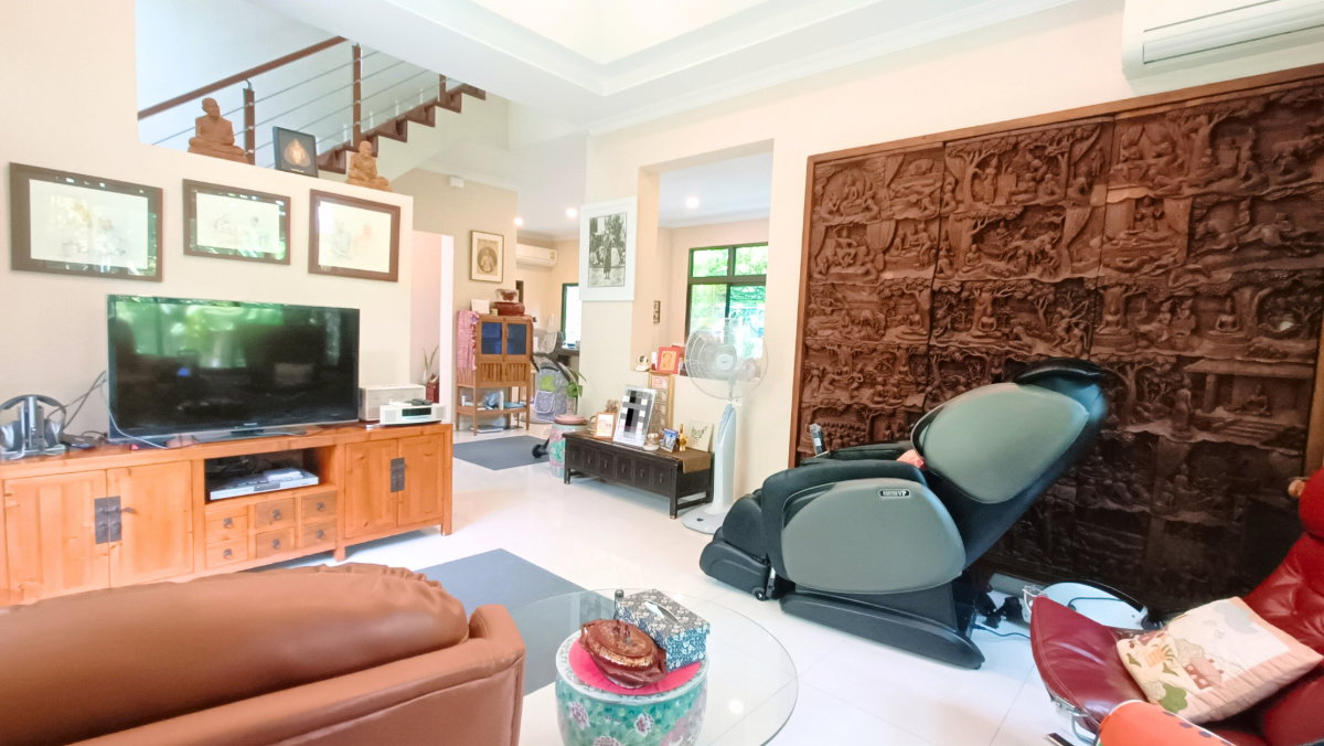 รูป ให้เช่า บ้านเดี่ยว หลังริม ไม่ติดบ้านอื่น 3 ด้าน Perfect Masterpiece สุขุมวิท77 87.1 ตร.ว. ทิศเหนือ 4ห้องนอน 4ห้องน้ำ  - รูปที่ 5/16