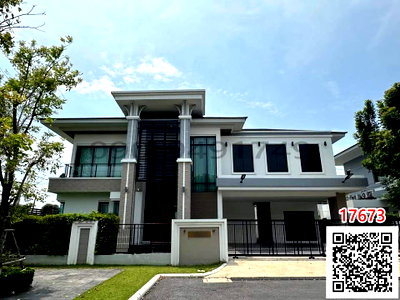 บ้านเดี่ยวให้เช่า : เช่า บ้านเดี่ยว The Pavilla (Private Residences) Bangbon3 เดอะ พาวิลลา บางบอน ตกเเต่งพร้อมอยู่ 