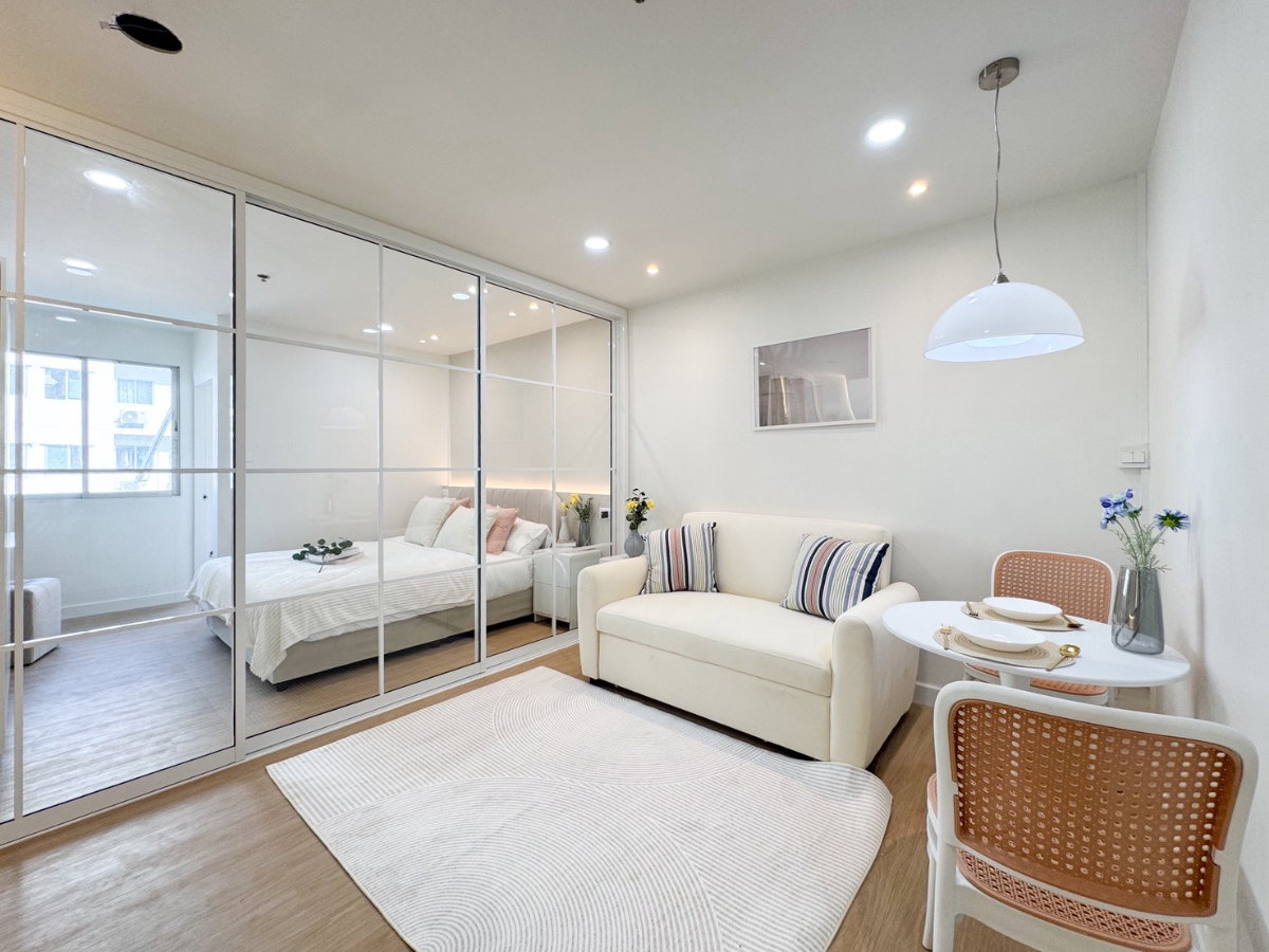 รูป ขายคอนโด รีเจ้นท์ โฮม 1 พหลโยธิน 67 ห้องสวย พร้อมเฟอร์นิเจอร์ใหม่หมด - รูปที่ 1/12
