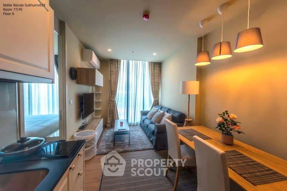 picture 1-BR 35 Sqm Noble Recole Sukhumvit 19, 400m to MRT Sukhumvit (ID 1873904) - 2/5