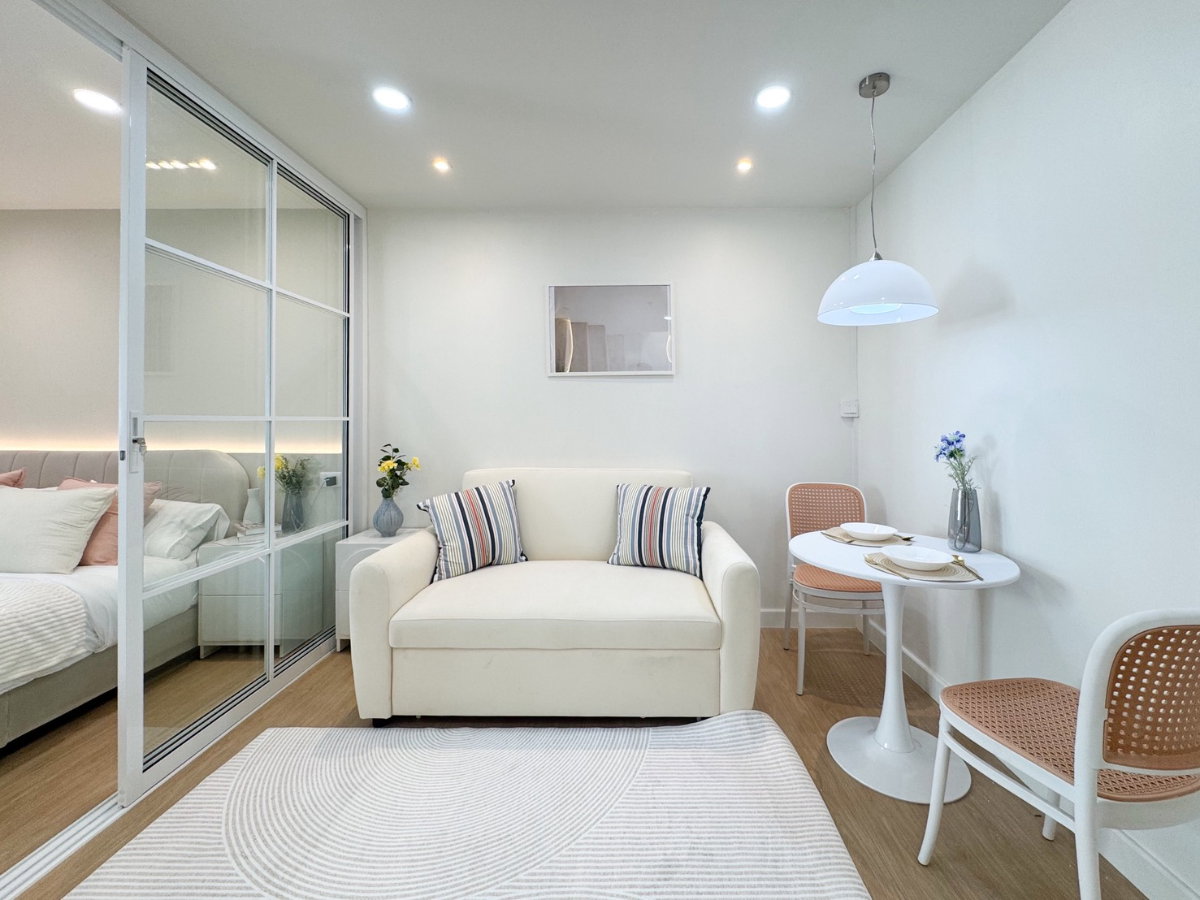 รูป ขายคอนโด รีเจ้นท์ โฮม 1 พหลโยธิน 67 ห้องสวย พร้อมเฟอร์นิเจอร์ใหม่หมด - รูปที่ 4/12