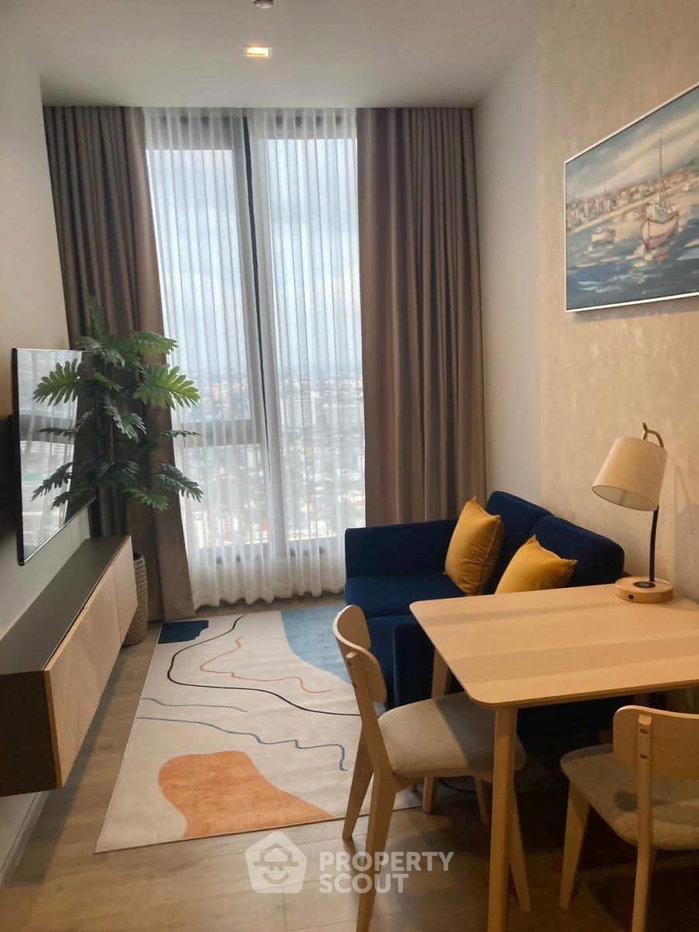picture Pet-Friendly 1-BR At 35th Floor, The Crest Park Residences, 60m To MRT Phahon Yothin (ID 2500711) - 1/12