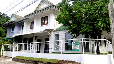บ้านเดี่ยว นนทบุรี : ขายบ้านแฝด พฤกษา วิลเลจ 26 แก้วอินทร์-บางใหญ่ [ใส่จำนวนนอน] นอน ใกล้เซ็นทรัลเวสต์เกตและรถไฟฟ้าสายสีม่วง สภาพดีพร้อมอยู่