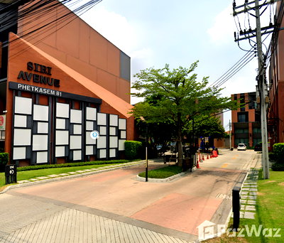 Home office for sale Bangkok : Selling 3.5-story townhome, 2 units, Phetkasem 81 Siri Avenue Phetkasem 81 Sale : Price 10.95 million baht , 60,000 baht per month