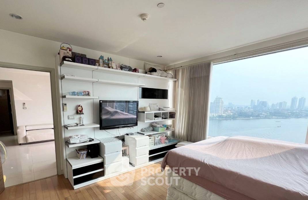 picture Pet-Friendly 2-BR Condo, Watermark Chaophraya, 19th-Floor near BTS Krung Thon Buri (ID 3041395) - 6/7