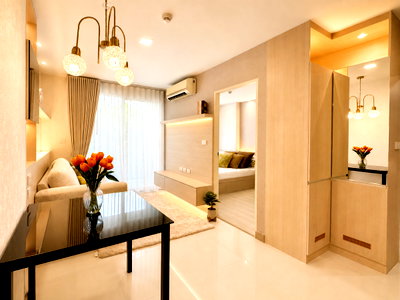 ขายคอนโด : 📣 Airlink Residence คอนโดแต่งครบ พร้อมอยู่ | ลาดกระบัง ใกล้สนามบิน ✈️  💰 ราคาขายเพียง 1.69 ล้านบาท  🏡 ห้องสวย พร้อมเข้าอยู่