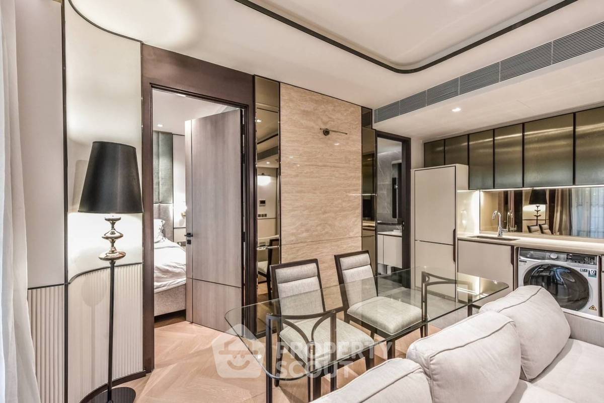 รูป คอนโด 1 ห้องนอน The Reserve Sukhumvit 61 ชั้น 1 ใกล้ BTS ทองหล่อ (ID 1399190) - รูปที่ 3/8
