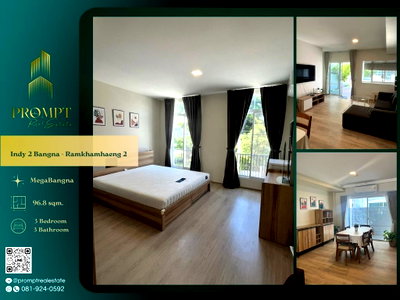 Houses for rent Bangna - Trat  : IJ04505 - Indy 2 Bangna - Ramkhamhaeng 2 : MegaBangna