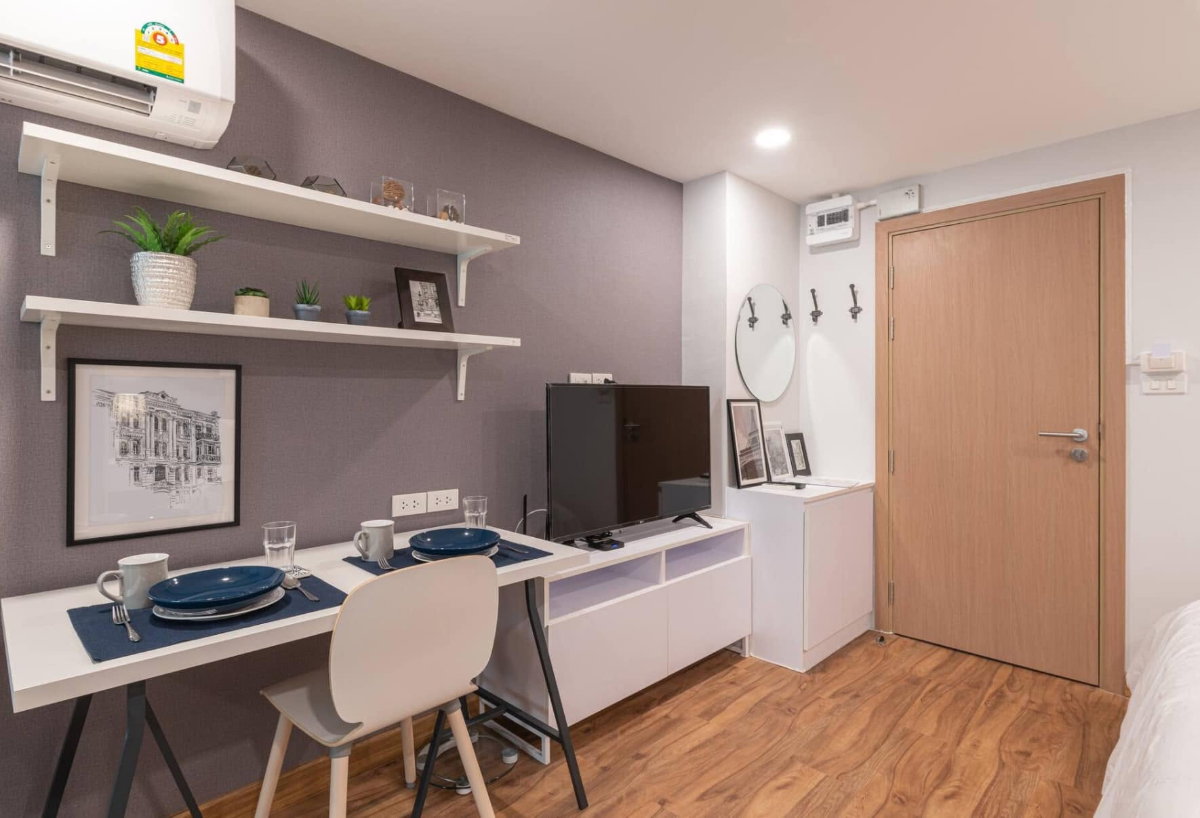 รูป ขายคอนโด103 Condominium 3 2 ห้องติดกัน ตกแต่งครบ พร้อมเข้าอยู่ เหมาะสำหรับอยู่อาศัย ลงทุน หรือซื้อรวมเป็นห้องใหญ่ในทำเลหายาก ใกล้ One Nimman SS-166 - รูปที่ 24/32