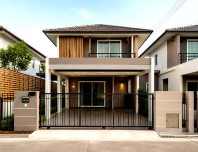 บ้านแฝด ชลบุรี : ขายบ้านแฝด ม.วัลเล่ย์ฮิลล์ เขาน้ำซับ แหลมฉบัง