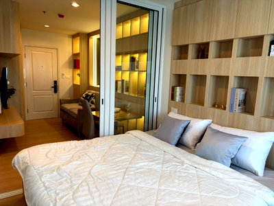 คอนโดให้เช่า : 🏡 ให้เช่า Terra Residence บิ้วอินสวยทั้งห้อง💖 ✨ ชั้น 31 ระเบียงทิศเหนือ วิวมธ  ✅️ พร้อมเข้าอยู่ ต้นสิงหา 69