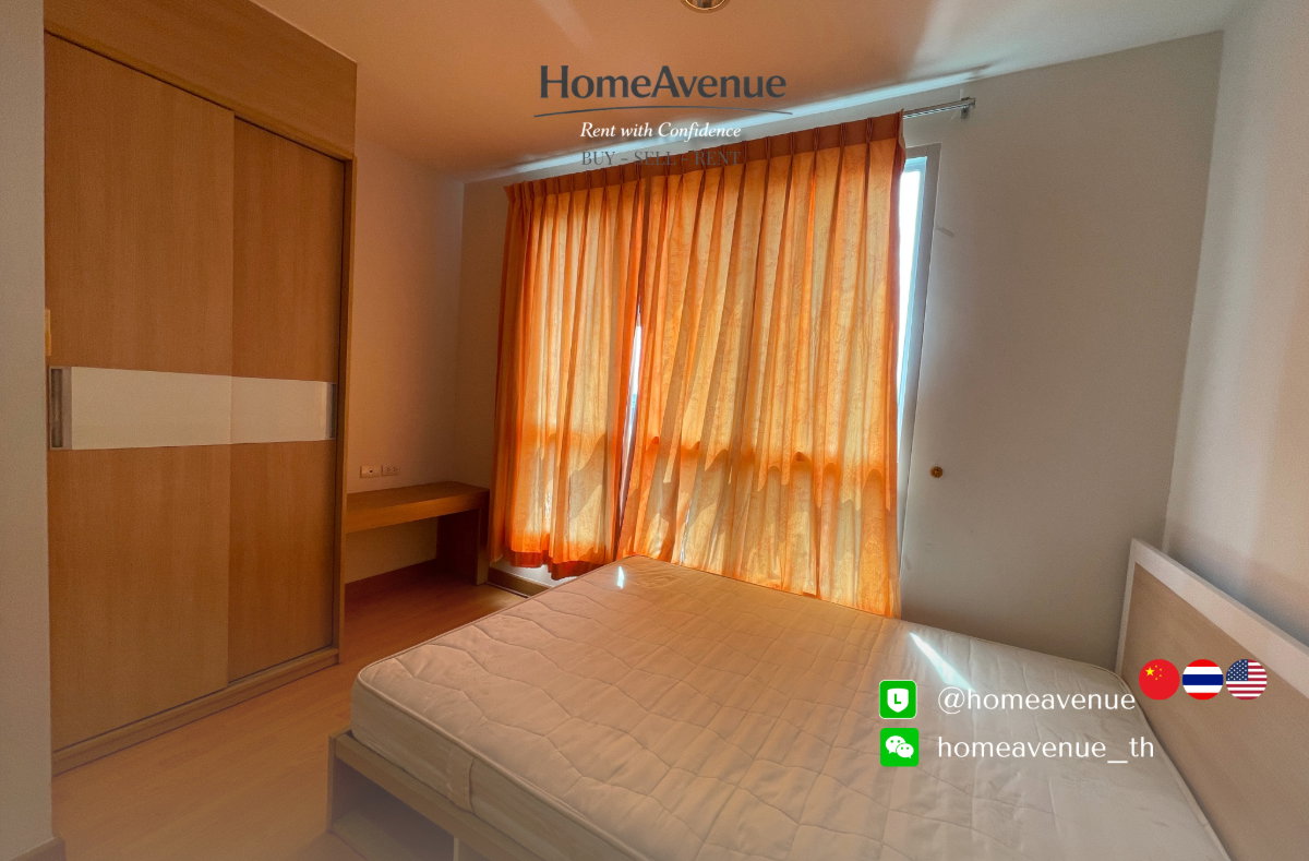 picture Highlight✨ 1 Bed (Studio) 🚇 Near MRT Huai Khwang💥📲 Line: @homeavenue ⭐HA-2461 - 3/8