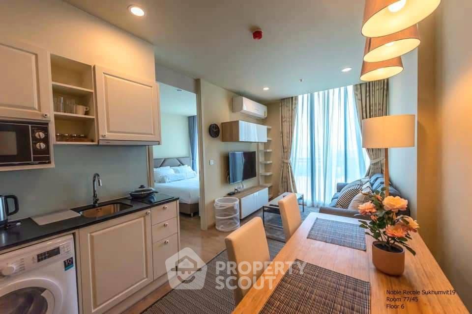 picture 1-BR 35 Sqm Noble Recole Sukhumvit 19, 400m to MRT Sukhumvit (ID 1873904) - 3/5