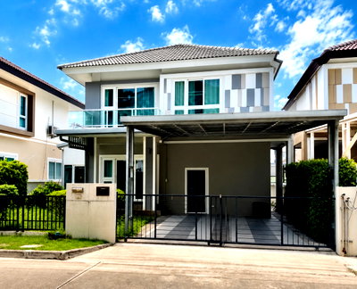 เช่าบ้านเดี่ยว เชียงใหม่ : 🏡 บ้านให้เช่า บ้านเดี่ยว 2 ชั้น พร้อมเฟอร์นิเจอร์ ตกแต่งครบ ในโครงการคุณภาพ ใกล้สนามบินเชียงใหม่ โซนแม่เหียะ บรรยากาศเงียบสงบ สิ่งแวดล้อมดี