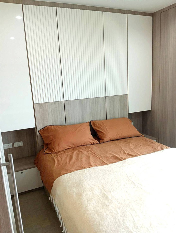 รูป ให้เช่าคอนโด บ้านสิริสาทร เย็นอากาศ พื้นที่ 36 ตรม. 1-ห้องนอน 1-ห้องน้ำ ชั้น 6 พร้อมเฟอร์นิเจอร์บิ้วท์อิน และเครื่องใช้ไฟฟ้า ทำเลดี บรรยากาศเงียบสงบ - รูปที่ 5/14