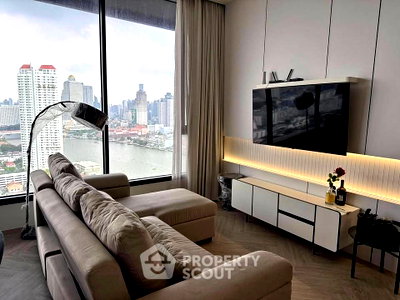 Condos for rent : 2-BR Condo, Chapter Charoennakhorn - Riverside, Near BTS Krung Thon Buri (ID 2841765)