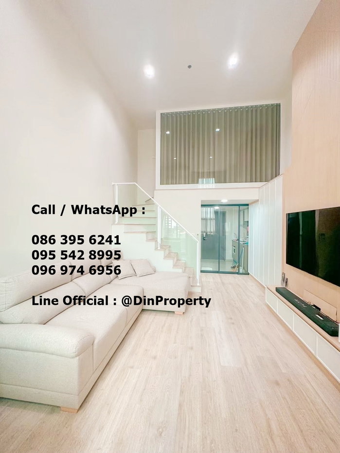 รูป ให้เช่า ไอดีโอ​ สาธร-วงเวียนใหญ่​ , 1DUPLEX  40 ตรม ,BTS วงเวียนใหญ่ ICONSIAM  - รูปที่ 3/3