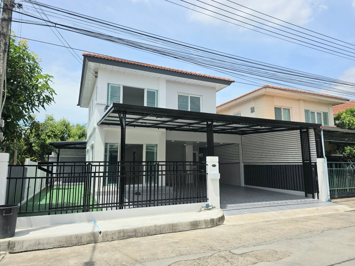 รูป บ้านแฝดเหมือนบ้านเดี่ยว ตกแต่งรีโนเวทใหม่ ทำเลดี เดินทางสะดวก หมู่บ้าน ศุภาลัยวิลล์ ถนนชลมาร์คพิจารณ์ เลียบคลองสาม ลำลูกกา ลาดสวาย ปทุมธานี - รูปที่ 2/38