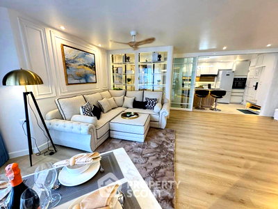 Condos for rent : High-Floor 3-BR 95 Sqm Bangkok Garden Near Chong Nonsi MRT (ID 3020890)