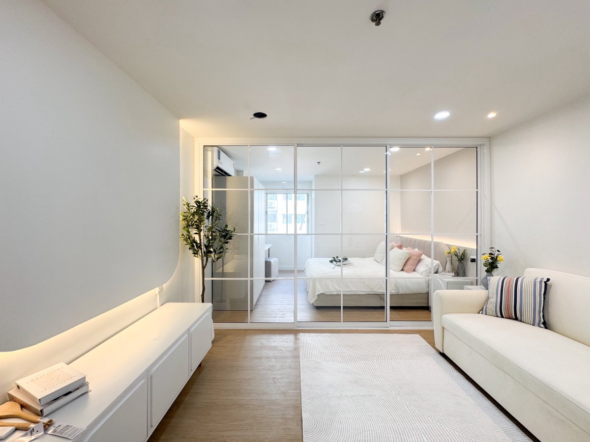 รูป ขายคอนโด รีเจ้นท์ โฮม 1 พหลโยธิน 67 ห้องสวย พร้อมเฟอร์นิเจอร์ใหม่หมด - รูปที่ 3/12