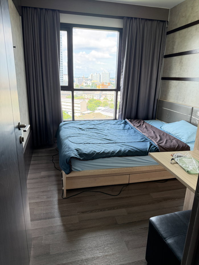 รูป ให้เช่าคอนโด The Base Park West (สุขุมวิท 77) ค่าเช่า 14,000 บาท/เดือน ใกล้ BTS อ่อนนุช ห้องสวย วิวดี เครื่อใช้ไฟฟ้าครบ พร้อมเข้าอยู่! - รูปที่ 9/20