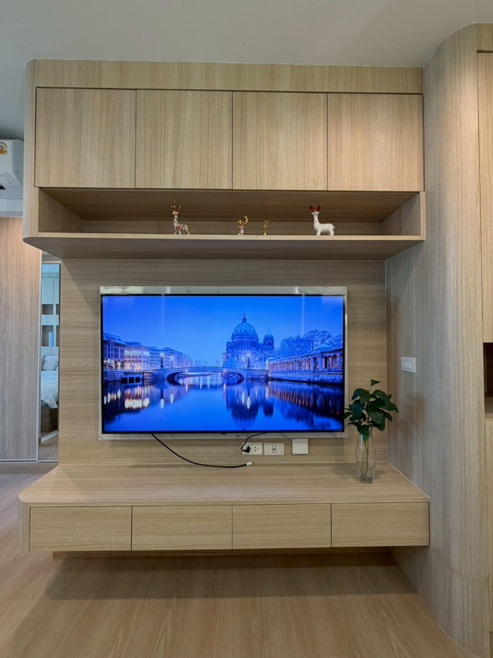 รูป 🏡 ให้เช่า Terra Residence บิ้วอินสวยทั้งห้อง💖 ✨ ชั้น 31 ระเบียงทิศเหนือ วิวมธ  ✅️ พร้อมเข้าอยู่ ต้นสิงหา 69 - รูปที่ 4/20