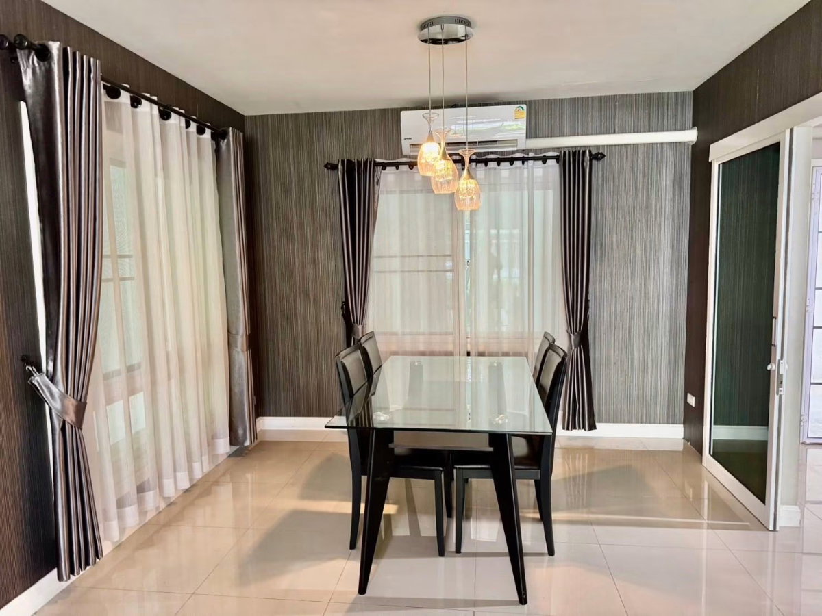 รูป 🏡 บ้านให้เช่า บ้านเดี่ยว 2 ชั้น พร้อมเฟอร์นิเจอร์ ตกแต่งครบ ในโครงการคุณภาพ ใกล้สนามบินเชียงใหม่ โซนแม่เหียะ บรรยากาศเงียบสงบ สิ่งแวดล้อมดี - รูปที่ 5/18