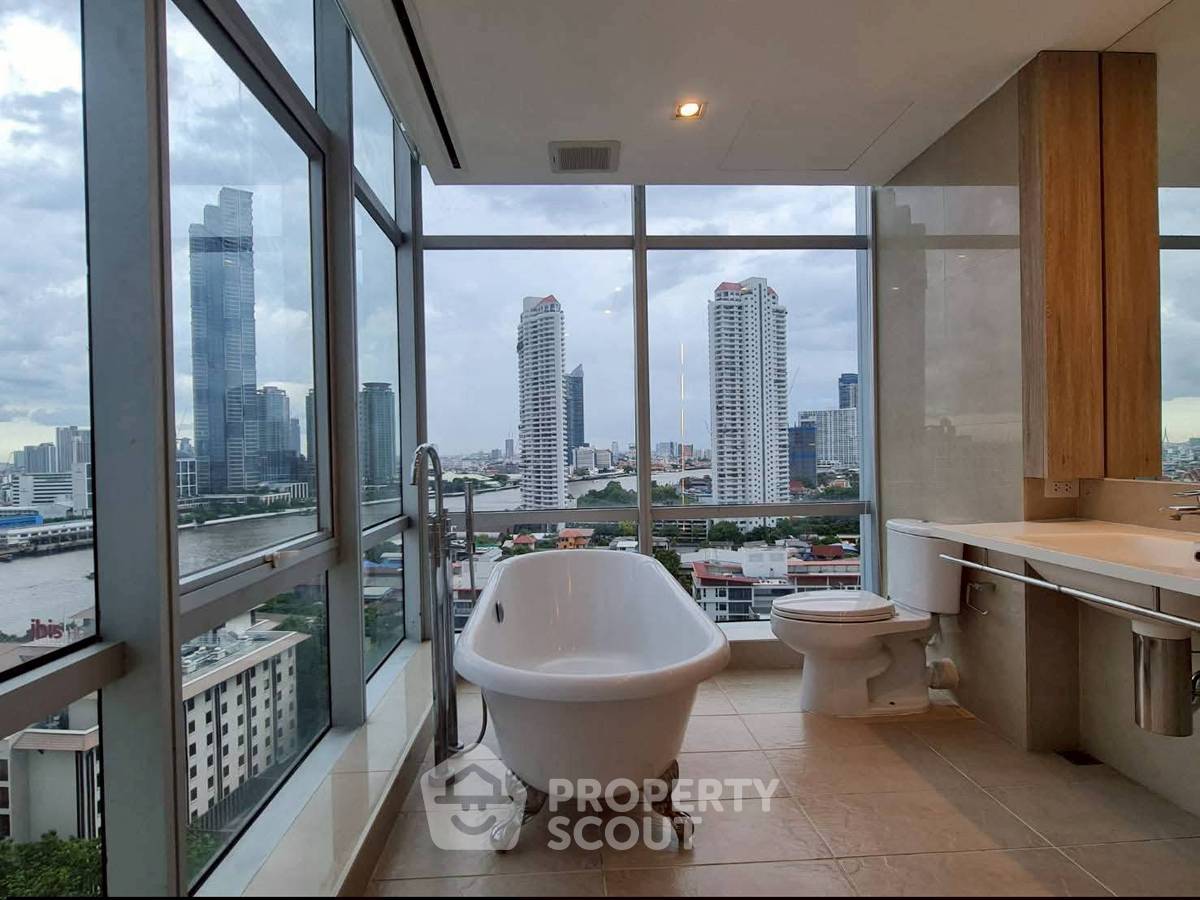 picture 1-BR Condo At Baan Sathorn Chaopraya, 60 Sqm, BTS Krung Thon Buri (ID 3041165) - 8/20