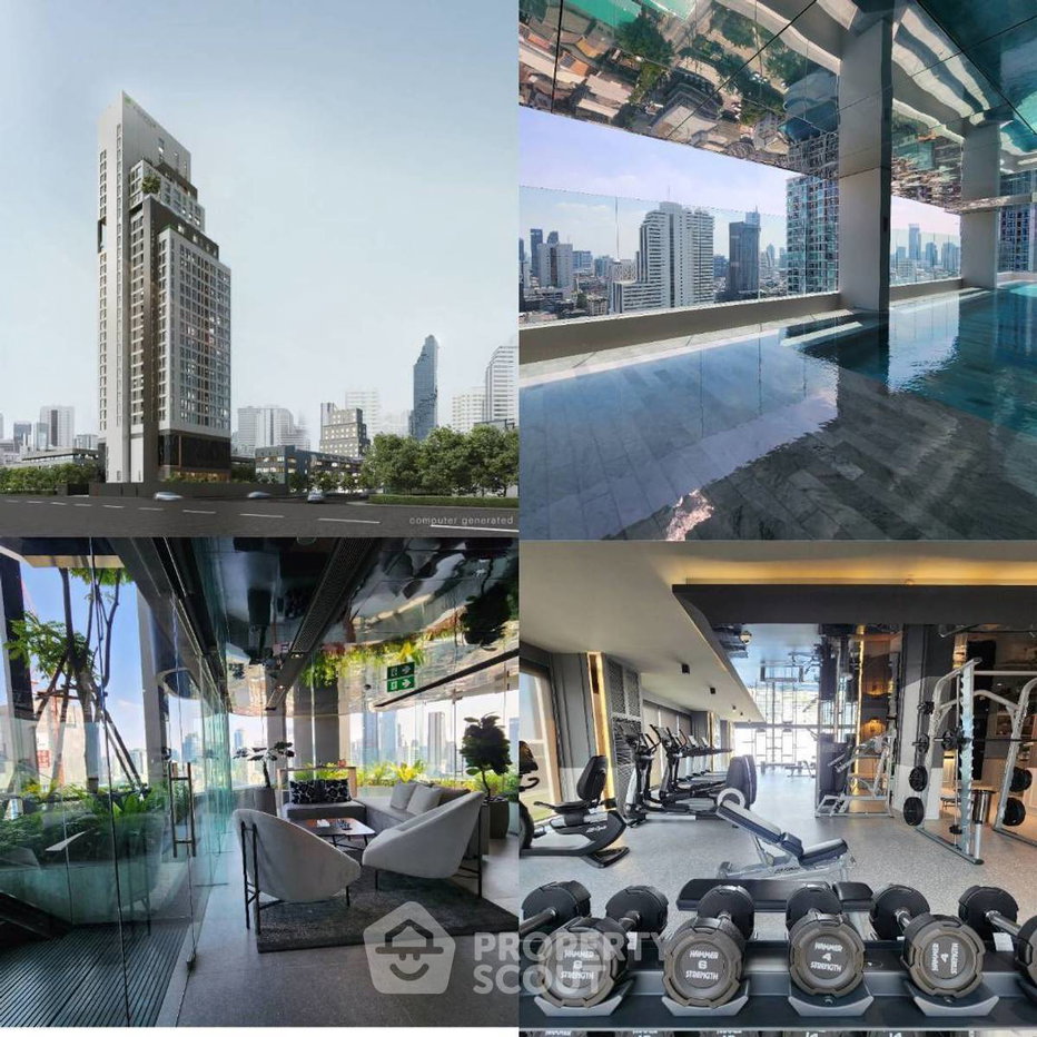 รูป 1 ห้องนอน 46 ตร.ม. ที่ Chapter Chula-Samyan ใกล้ MRT สามย่าน (ID 2732031) - รูปที่ 8/9
