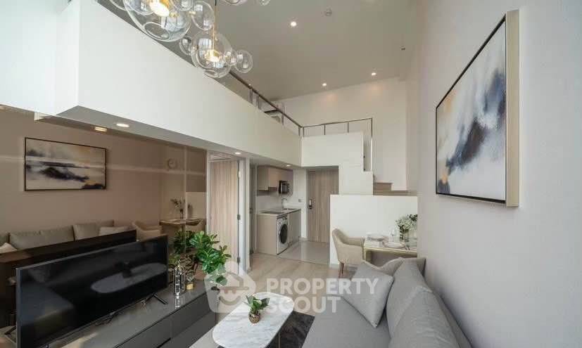 picture High-Floor 1-BR 45 Sqm Condo Knightsbridge Prime Sathorn, BTS Saint Louis (ID 3038778) - 1/12