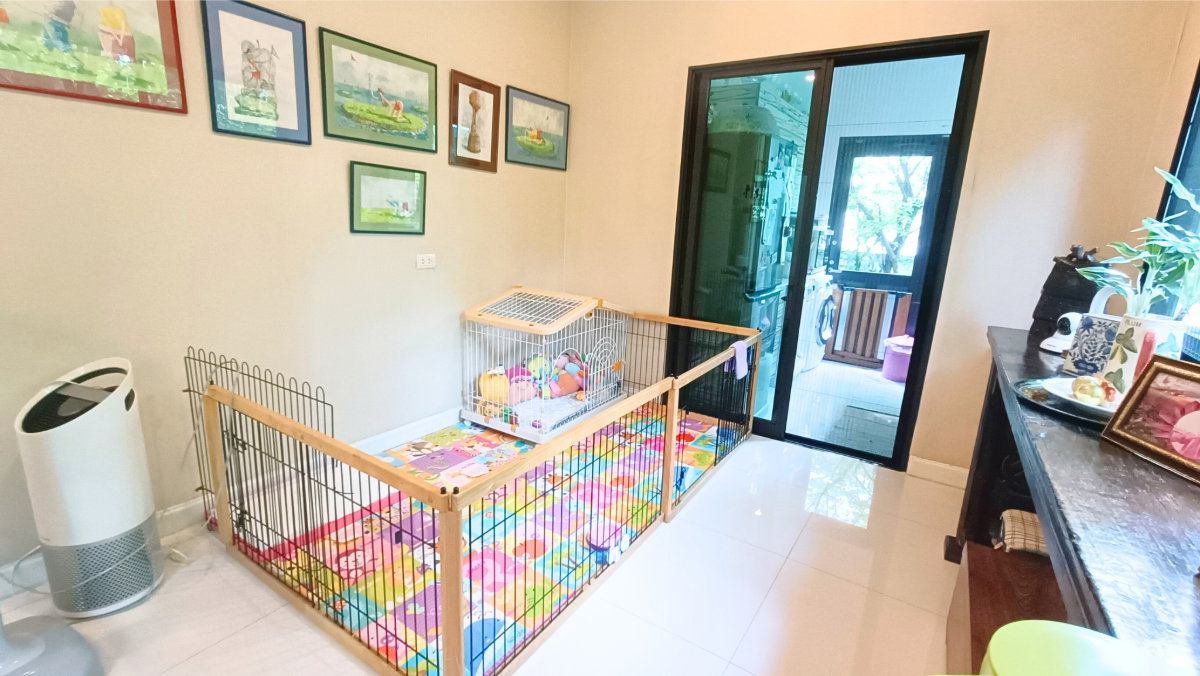 รูป ให้เช่า บ้านเดี่ยว หลังริม ไม่ติดบ้านอื่น 3 ด้าน Perfect Masterpiece สุขุมวิท77 87.1 ตร.ว. ทิศเหนือ 4ห้องนอน 4ห้องน้ำ  - รูปที่ 8/16