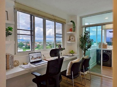 ปล่อยขาย SR Land Condo ห้องชุดรีโนเวทใหม่ สไตล์โมเดิร์น สวยโดดเด่นตรงปก วัสดุพรีเมียมเกินราคา ใกล้เมือง , ใกล้ริมปิงสันทราย, ม.พายัพ , เซนเฟส