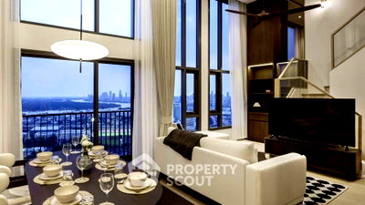 Condos for rent : Great Value 3-BR Condo On 34th Floor, LIFE Rama 4 - Asoke, MRT Queen Sirikit 400m (ID 3038495)
