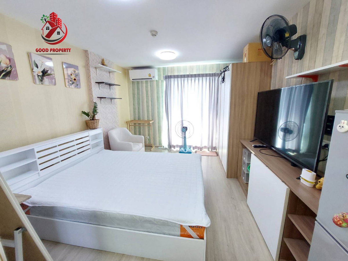 รูป เอลลิโอ สุขุมวิท64 เฟอร์นิเจอร์ครบ ราคา 8000 บาท จองด่วน!!! - รูปที่ 1/16