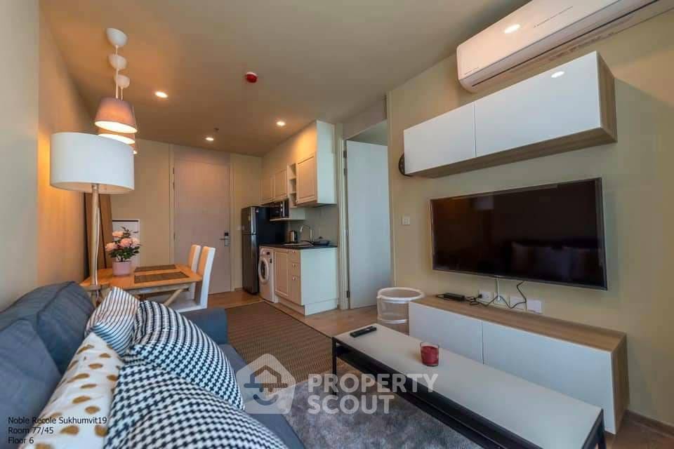 picture 1-BR 35 Sqm Noble Recole Sukhumvit 19, 400m to MRT Sukhumvit (ID 1873904) - 1/5