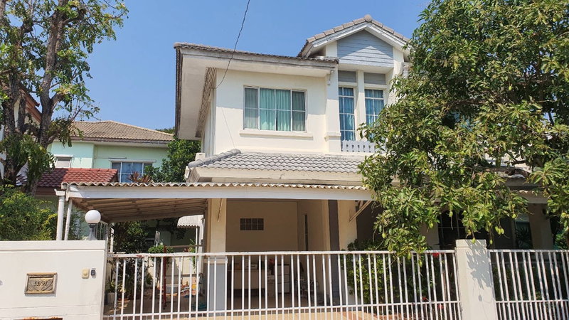 บ้านเดี่ยวให้เช่า : 🏠 ปล่อยเช่า บ้านเดี่ยว หมู่บ้านพฤกษ์ลดา1 รังสิต-คลอง4 3 ห้องนอน 2 ห้องน้ำ 54 ตรว. พร้อมอยู่📍