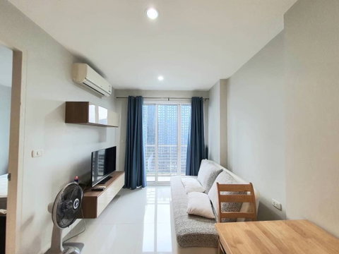 The mark ratchada-airportlink walkable to mrt Rama9, newly renovated, ready to move in