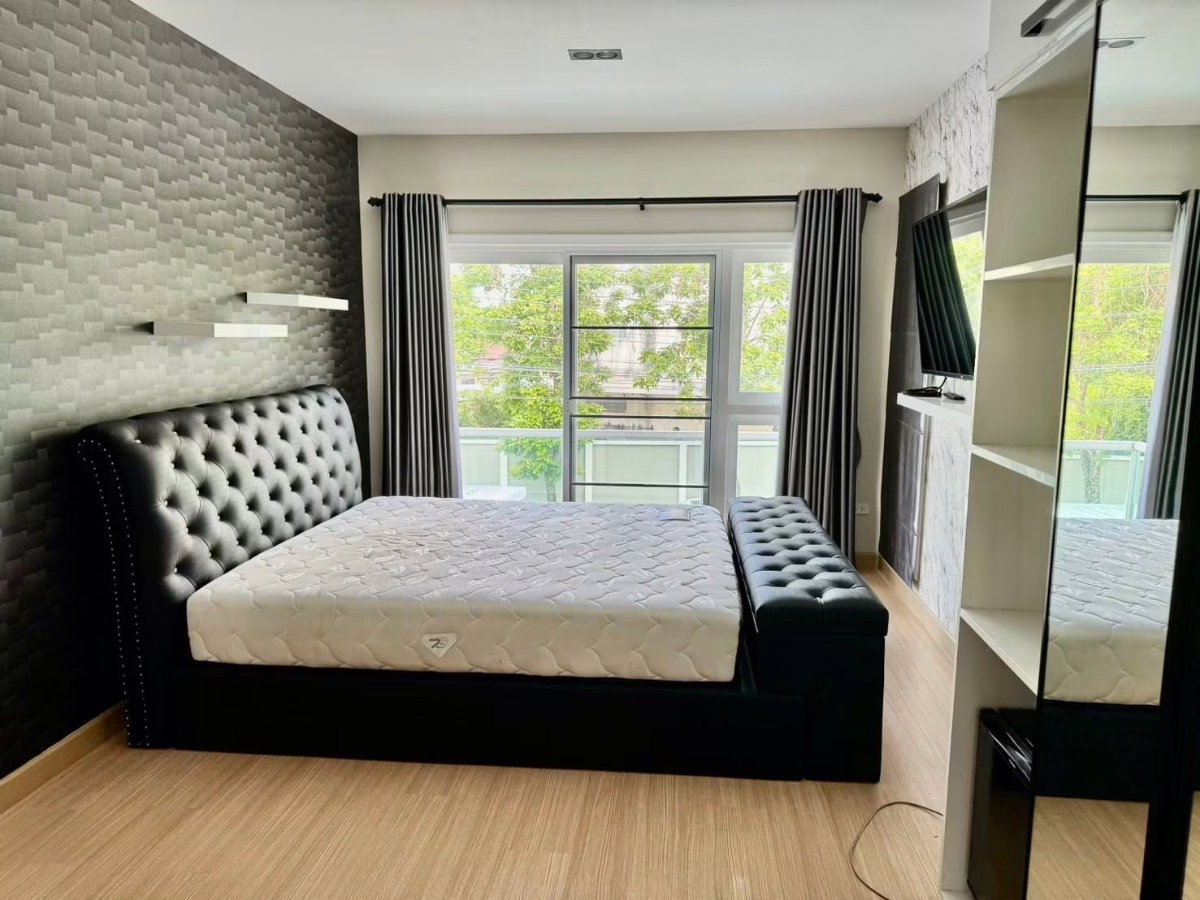 รูป 🏡 บ้านให้เช่า บ้านเดี่ยว 2 ชั้น พร้อมเฟอร์นิเจอร์ ตกแต่งครบ ในโครงการคุณภาพ ใกล้สนามบินเชียงใหม่ โซนแม่เหียะ บรรยากาศเงียบสงบ สิ่งแวดล้อมดี - รูปที่ 9/18