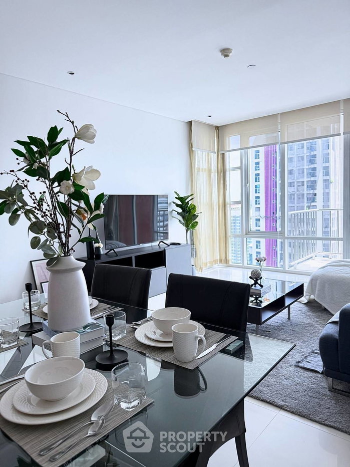 picture 2-BR Condo Fullerton Sukhumvit, High-Floor 25th, 400m to BTS Ekkamai (ID 2742230) - 5/6