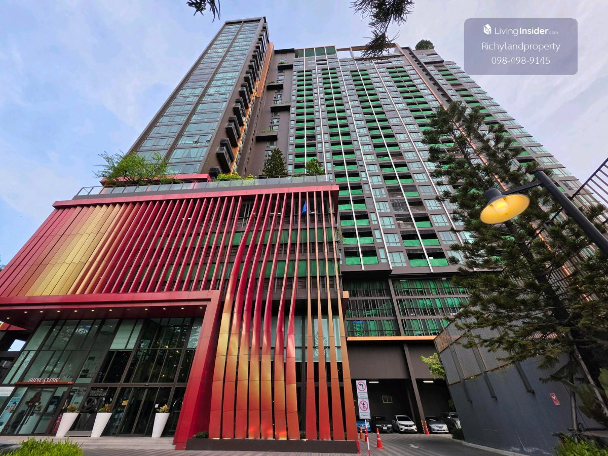 รูป ให้เช่า Whizdom Avenue รัชดา - ลาดพร้าว ห้องเพิ่งทำใหม่ปิ๊ง ขนาด 32 ตร.ม 1 ห้องนอน ติด MRT ลาดพร้าว - รูปที่ 14/15