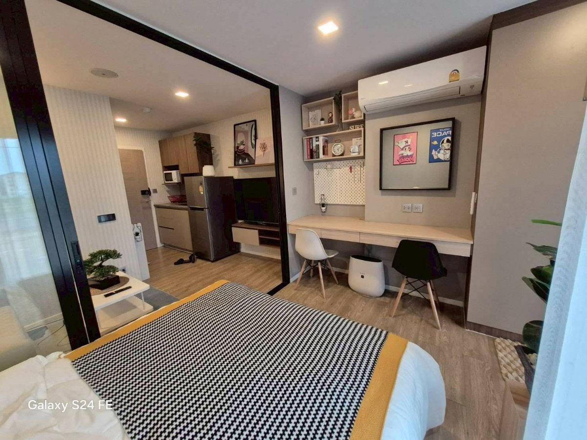 รูป 🏡 ให้เช่า Kave Town Shift 11,500฿💖  ✨ ตึก C ชั้น 3 ห้องบิ้วอิน ✅️ พร้อมเข้าอยู่ 1 ก.ค.69 - รูปที่ 4/10