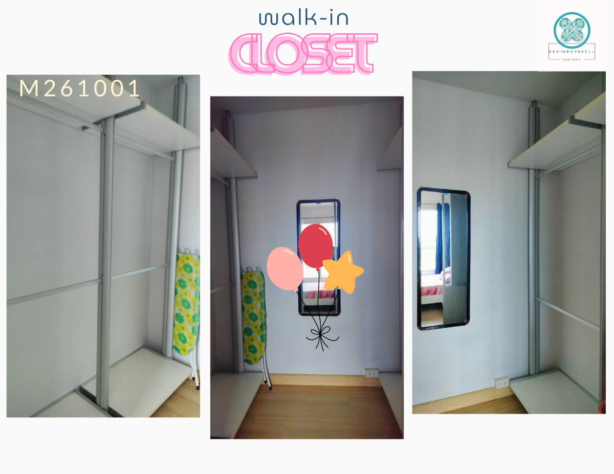 รูป ด่วน!!! ลดพิเศษ!!!...Condo พร้อม Walk-in Closet ใส่เสื้อผ้าได้เพียบ เพียง 8,500 บาท วิวสวยชั้น 16 บรรยากาศเงียบสงบ ส่วนตัวมากๆ - รูปที่ 4/13