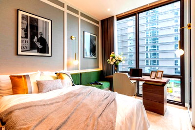 Condos for sale : 🚩 For Sell Condo MUNIQ LANGSUAN Building 1, Floor 9,1 bed room, Room size 55 sqm