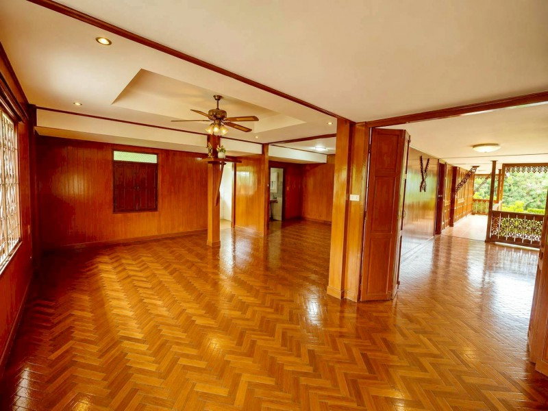 รูป เชียงใหม่ ดอยสะเก็ด บ้านทรงไทยล้านนา 3 นอน 3 น้ำ ใกล้ รร.บ้านป่าขุย 700 ม. บรรยากาศรีสอร์ตส่วนตัว ใกล้เทศบาลตำบลสันปูเลย 900 ม. - รูปที่ 3/8