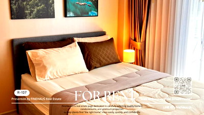 Condos for rent Chiang Mai : For rent The Base Height Chiang Mai, high floor unit with Doi Suthep mountain view, 28th floor, one of the most beautiful views in the project. R-127