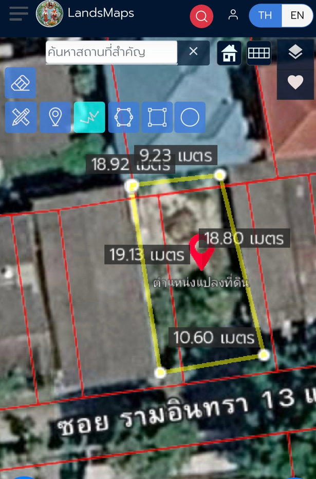รูป ขายที่ดิน ถมแล้ว รามอินทรา 13 แยก 6 (ทำเลดี อยู่หลังโรงเรียนนานาชาติเกาหลี) - รูปที่ 4/4