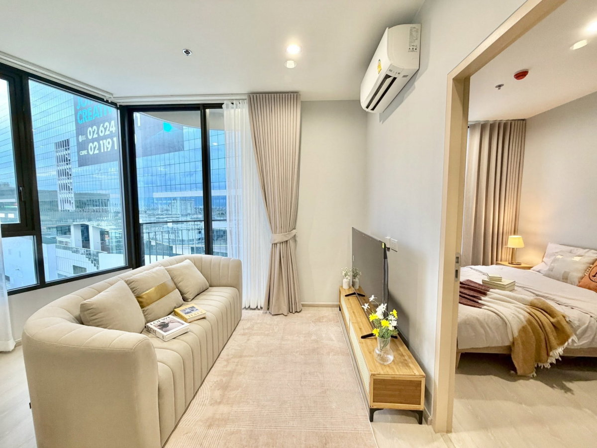 📍ให้เช่า Skyrise Avenue Sukhumvit 64 | 2 ห้องนอน 44 ตร.ม. ห้องใหม่ ใกล้ BTS ปุณณวิถี ตรงข้าม True Digital Park